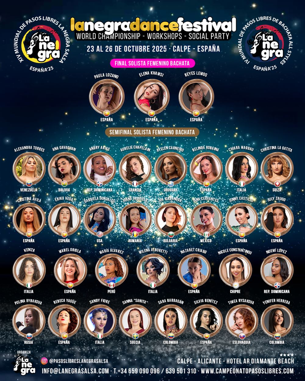 Solista femminile bachata